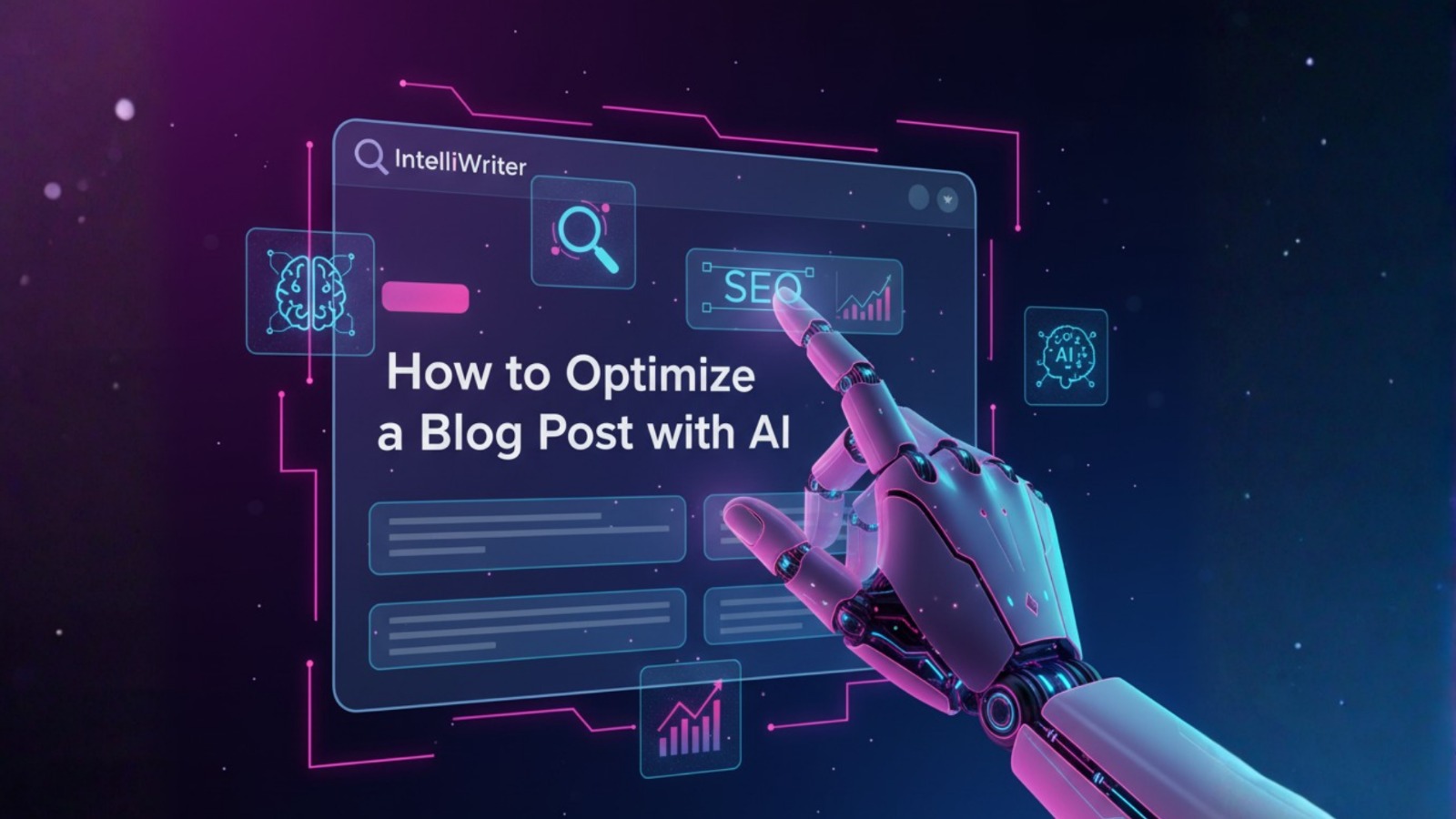 How to Optimize a Blog Post with AI