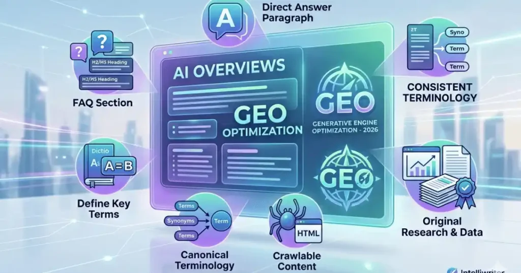 Ai Overview ranking checklist 