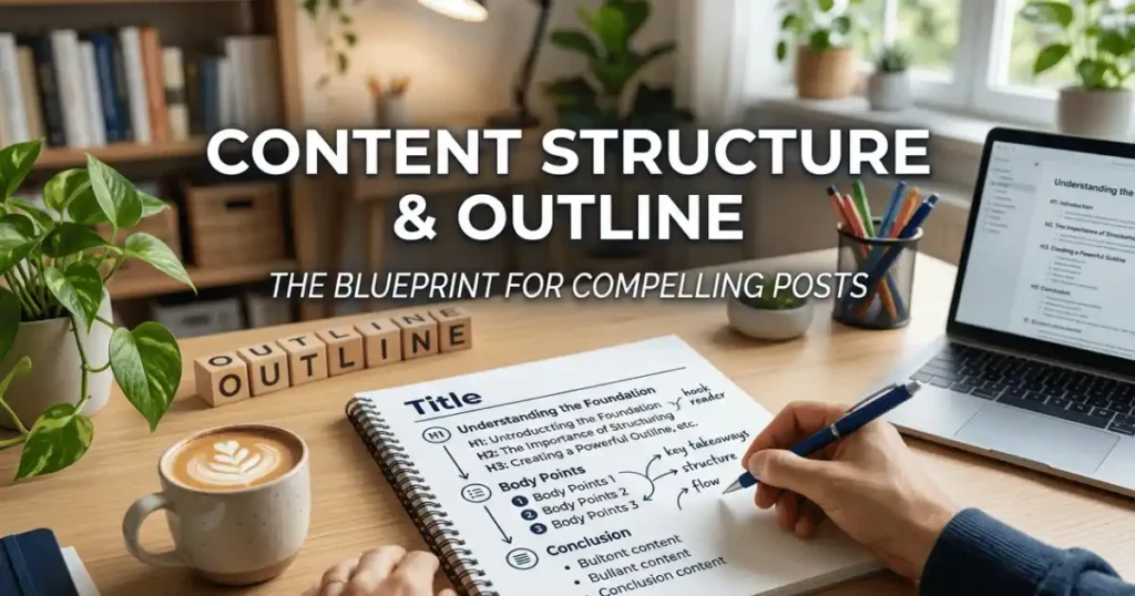 Seo content writing structure and outline