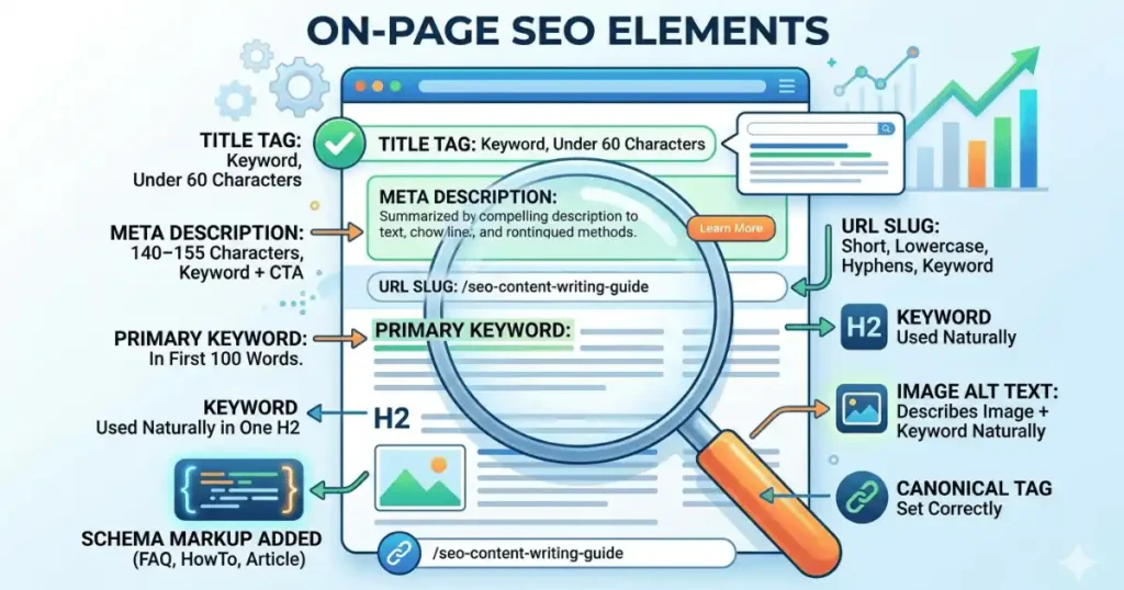 On page seo elements