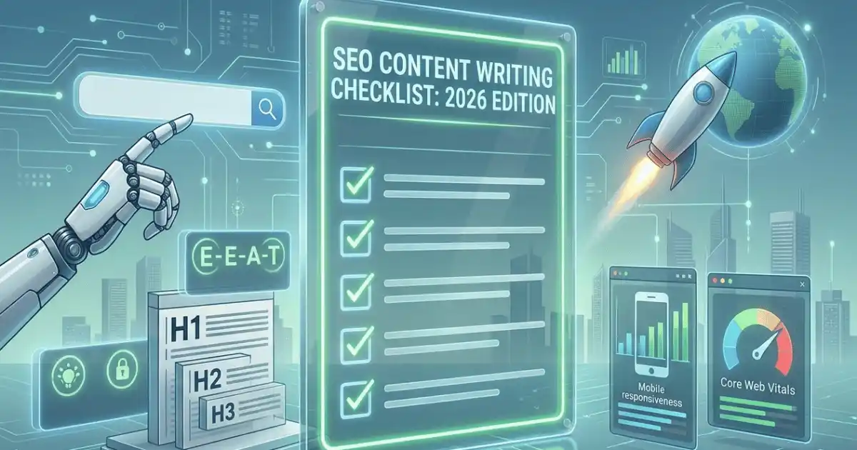 Seo content writing checklist